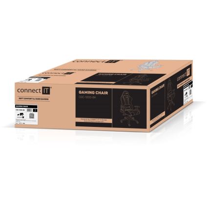 CONNECT IT CGC-1200-BK - Gaming chair Monaco Pro black