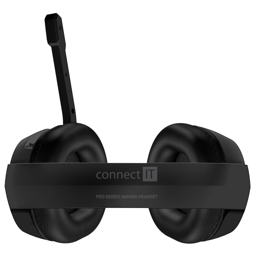 CONNECT IT CHP-3595-BK - LED RGB Wired gaming headphones with a microphone black