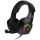CONNECT IT CHP-5600-BK - LED RGB Wired gaming headphones with a microphone black