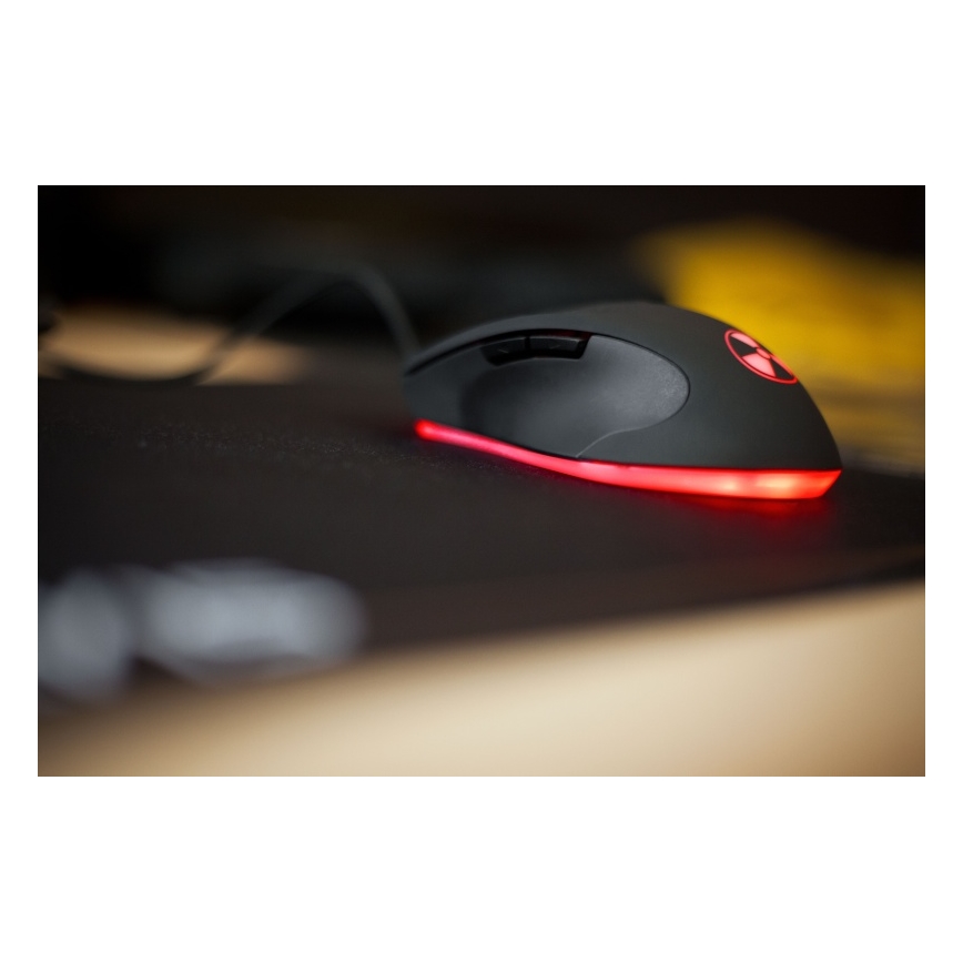 CONNECT IT CI-1128 - LED Wired gaming mouse 1000/1200/1600/3200 DPI black