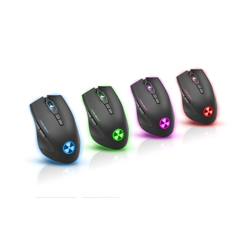 CONNECT IT CI-1128 - LED Wired gaming mouse 1000/1200/1600/3200 DPI black