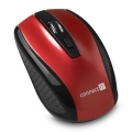 CONNECT IT CI-1224 - Wireless mouse 800/1200/1600 DPI 2xAAA black/red