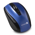 CONNECT IT CI-1225 - Wireless Mouse, 800/1200/1600 DPI, 2xAAA, Black/Blue