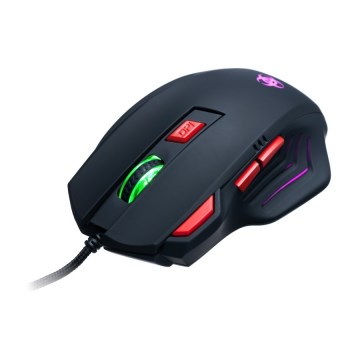 CONNECT IT CI-191 - LED Wired gaming mouse 800/1600/2400/3200 DPI black