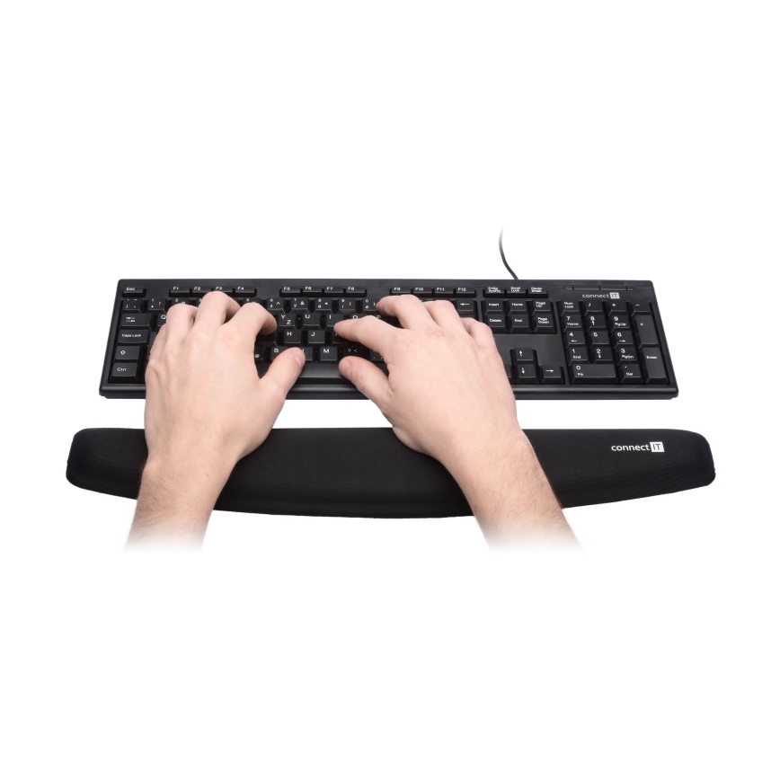 CONNECT IT CI-499 - Memory foam wrist rest