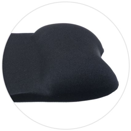 CONNECT IT CI-501 - Mouse pad with memory foam wrist rest