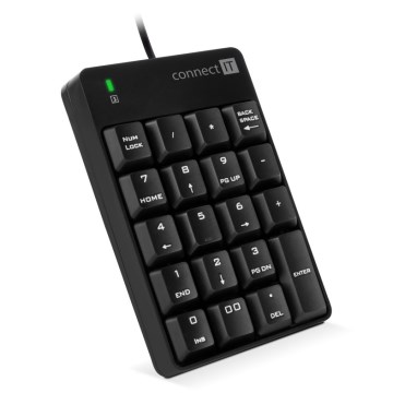 CONNECT IT CKB-0060-BK - Wired numeric keypad black