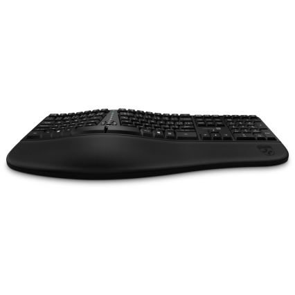 CONNECT IT CKB-2800-CS - Ergonomic wireless keyboard with CZ/SK localization black
