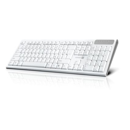 CONNECT IT CKB-3010-CS - Multimedia wireless keyboard with CZ/SK localization 2xAAA white