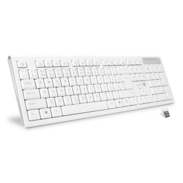 CONNECT IT CKB-3010-CS - Multimedia wireless keyboard with CZ/SK localization 2xAAA white