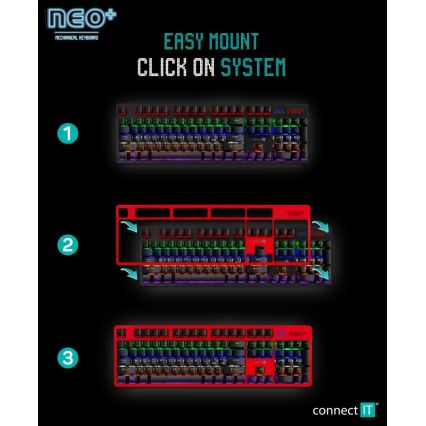 CONNECT IT CKB-3591-CS - LED RGB Wired gaming keyboard with CZ/SK localization black + red frame