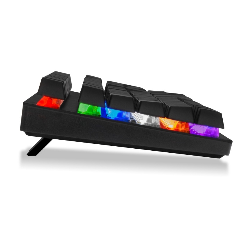 CONNECT IT CKB-3591-CS - LED RGB Wired gaming keyboard with CZ/SK localization black + red frame