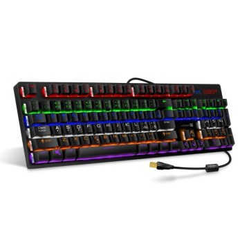 CONNECT IT CKB-3591-CS - LED RGB Wired gaming keyboard with CZ/SK localization black + red frame