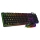 CONNECT IT CKM-3200-CS - LED RGB Wired gaming keyboard and gaming mouse 1200/1800/2400/3600 DPI with CZ/SK localization black