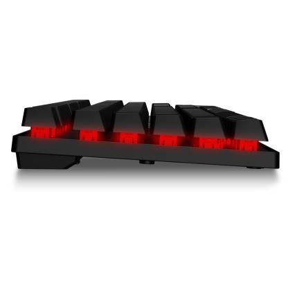 CONNECT IT CKM-3200-CS - LED RGB Wired gaming keyboard and gaming mouse 1200/1800/2400/3600 DPI with CZ/SK localization black