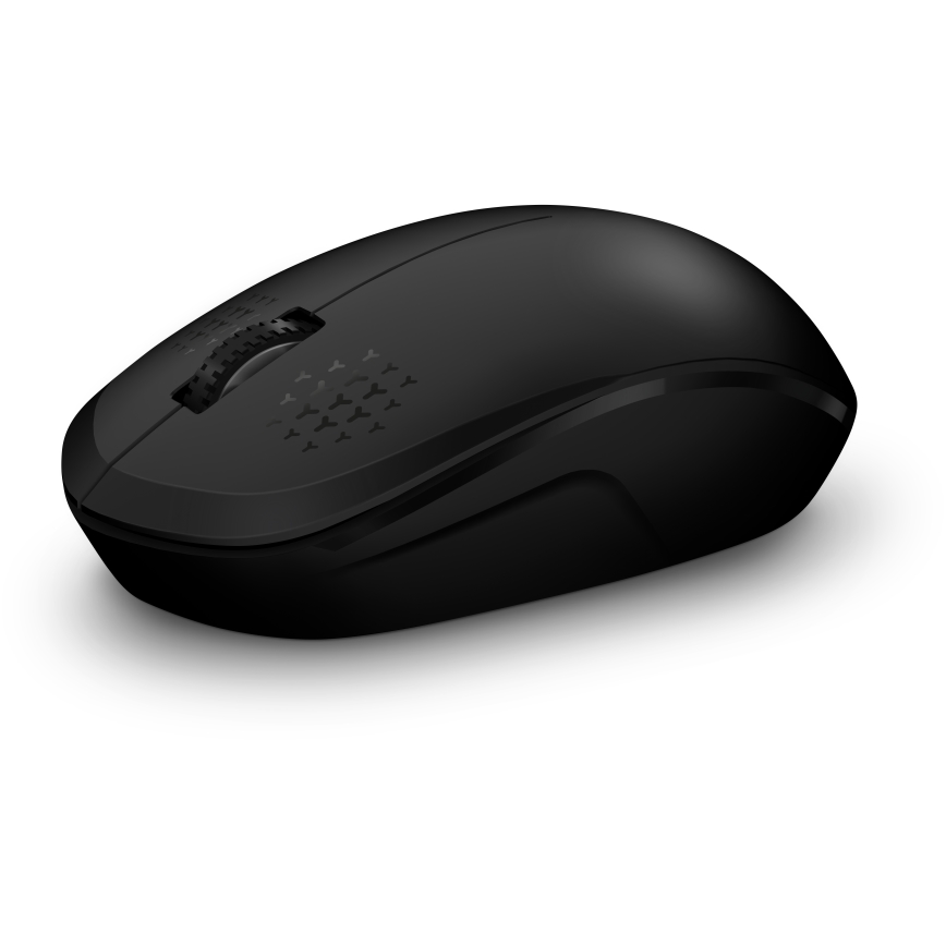 CONNECT IT CKM-4500-CS - Wireless keyboard and mouse 1000 DPI with CZ/SK localization 1xAAA + 1xAA black