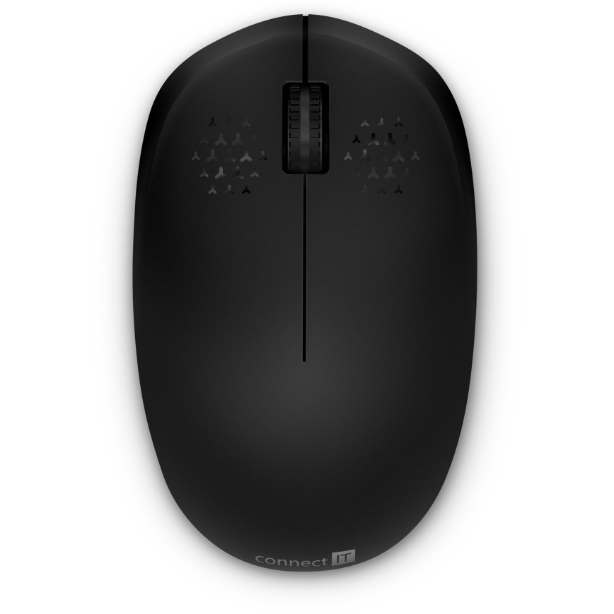 CONNECT IT CKM-4500-CS - Wireless keyboard and mouse 1000 DPI with CZ/SK localization 1xAAA + 1xAA black