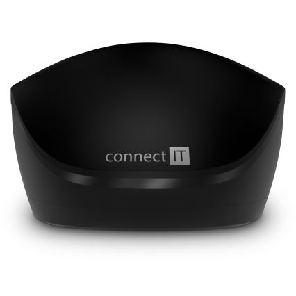CONNECT IT CKM-4500-CS - Wireless keyboard and mouse 1000 DPI with CZ/SK localization 1xAAA + 1xAA black