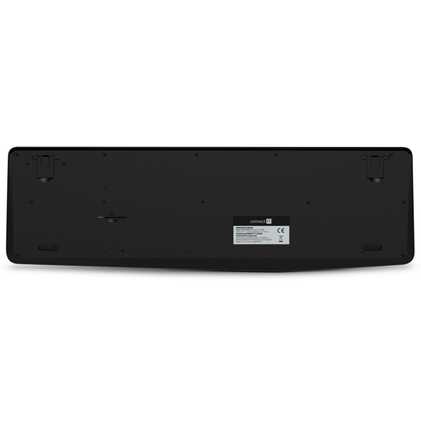 CONNECT IT CKM-4500-CS - Wireless keyboard and mouse 1000 DPI with CZ/SK localization 1xAAA + 1xAA black