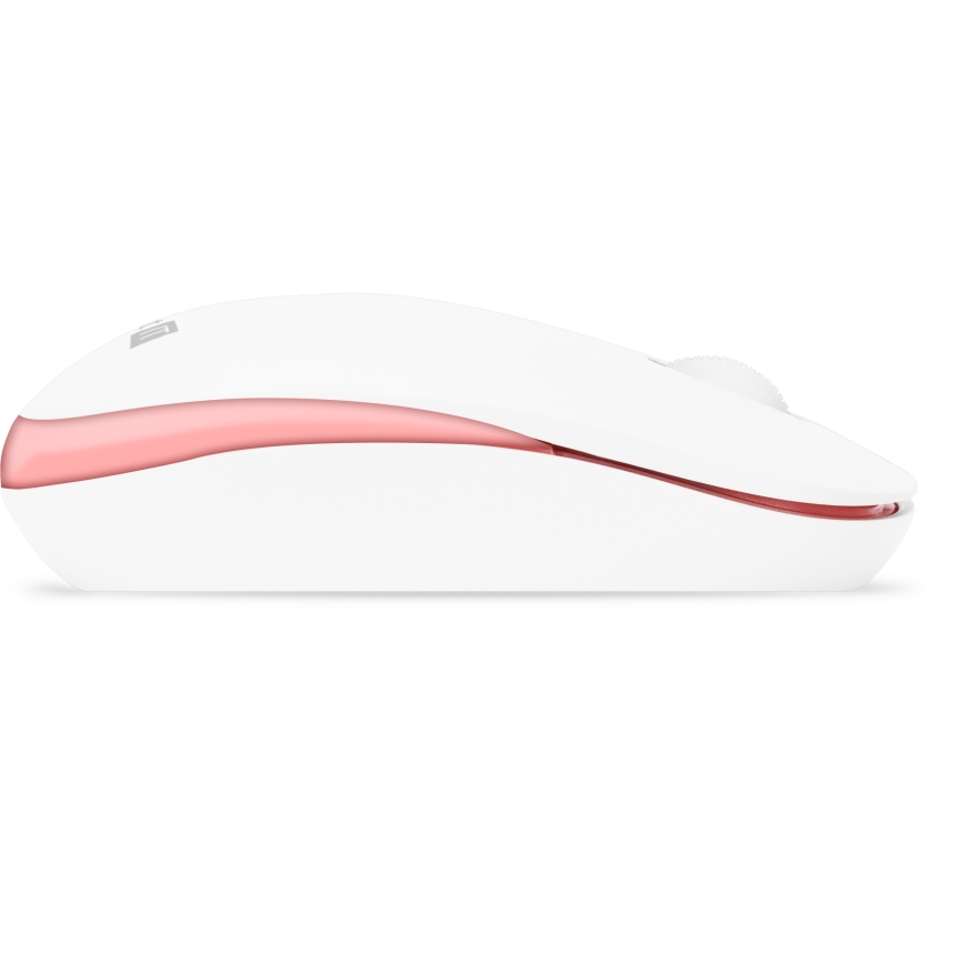 CONNECT IT CKM-7801-CS - Wireless keyboard and mouse 1200 DPI with CZ/SK localization 1xAAA + 1xAA white/pink