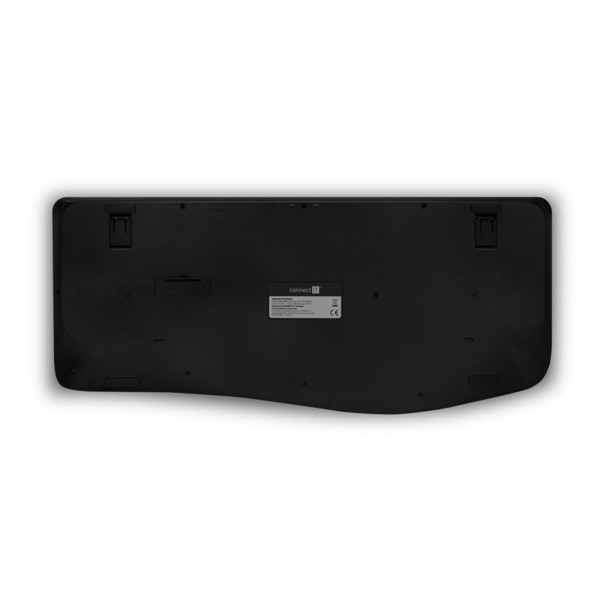 CONNECT IT CKM-7803-CS - Wireless keyboard and mouse 1200 DPI with CZ/SK localization 1xAAA + 1xAA black
