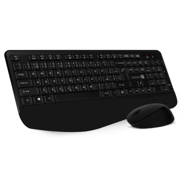 CONNECT IT CKM-7803-CS - Wireless keyboard and mouse 1200 DPI with CZ/SK localization 1xAAA + 1xAA black