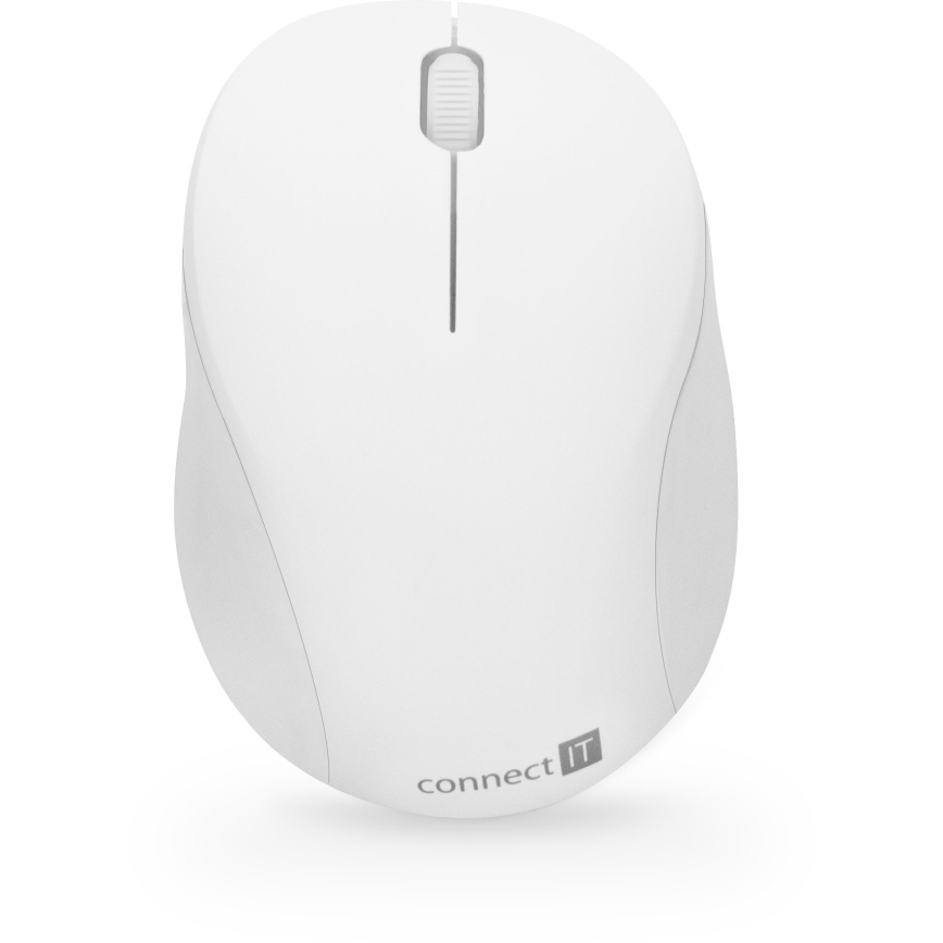 CONNECT IT CKM-7804-CS - Wireless keyboard and mouse 1200 DPI with CZ/SK localization 1xAAA + 1xAA white