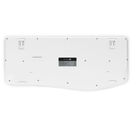 CONNECT IT CKM-7804-CS - Wireless keyboard and mouse 1200 DPI with CZ/SK localization 1xAAA + 1xAA white