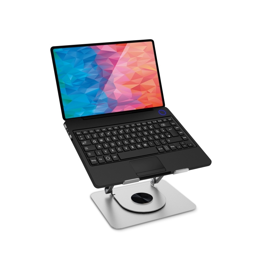CONNECT IT CMF-2100-SL - Rotating laptop stand silver