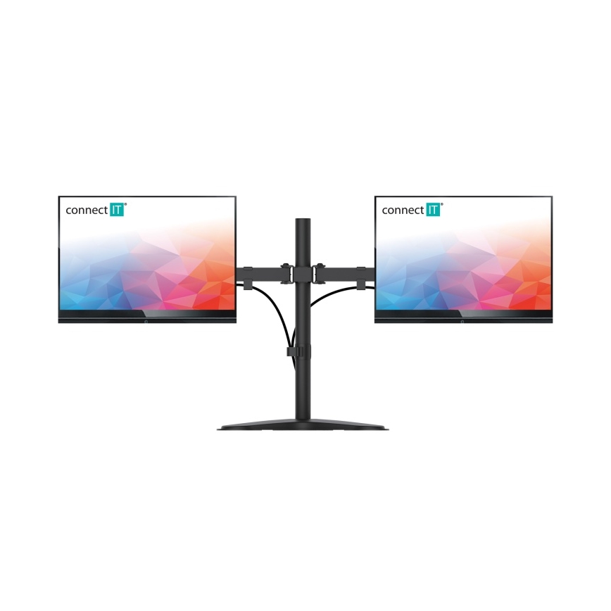 CONNECT IT CMF-3204-BK - Universal holder for 2 monitors 13-32” black