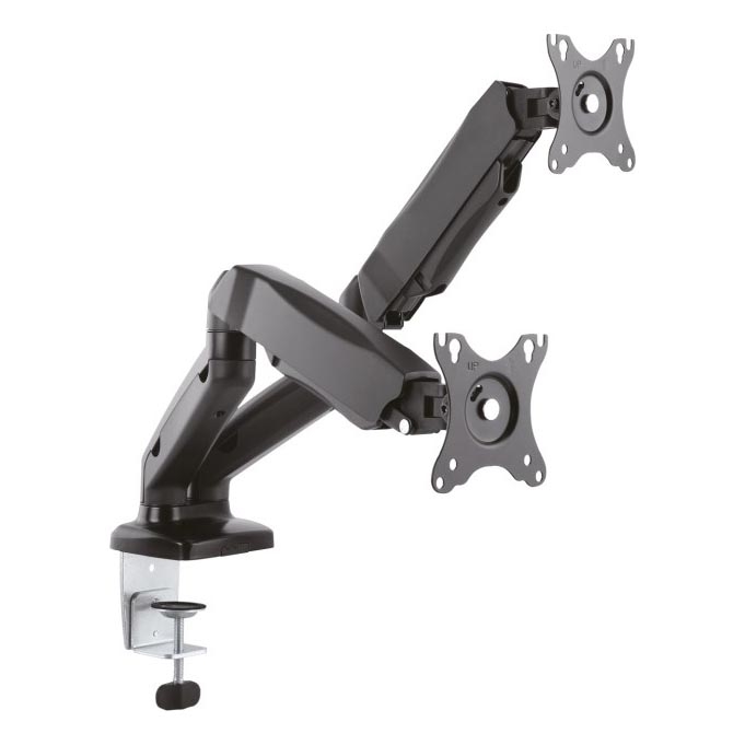 CONNECT IT CMF-3207-BK - Universal holder for 2 monitors 13-27” black