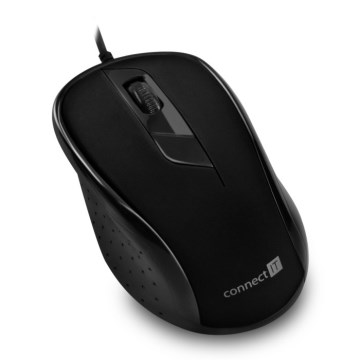 CONNECT IT CMO-1200-BK - Wired mouse 1000 DPI black