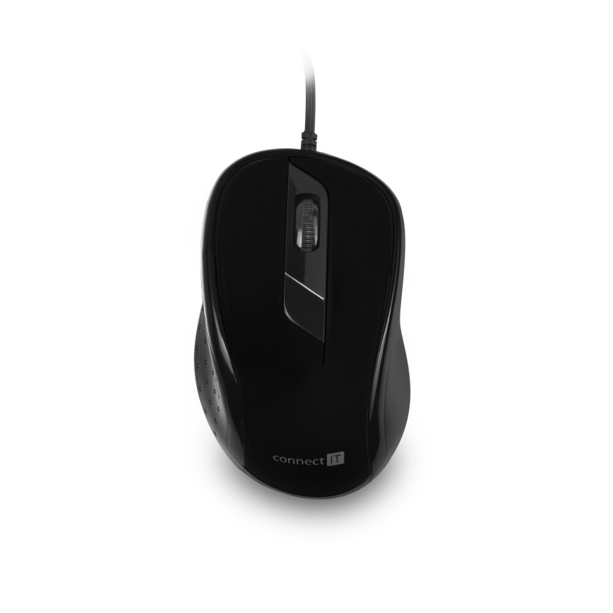 CONNECT IT CMO-1200-BK - Wired mouse 1000 DPI black