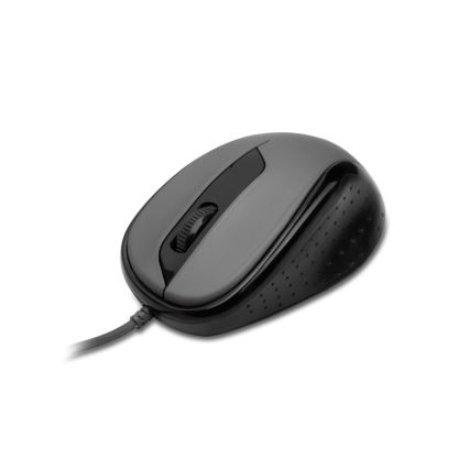 CONNECT IT CMO-1200-GY - Wired mouse 1000 DPI black/grey