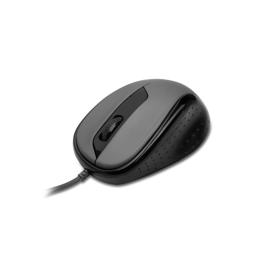 CONNECT IT CMO-1200-GY - Wired mouse 1000 DPI black/grey