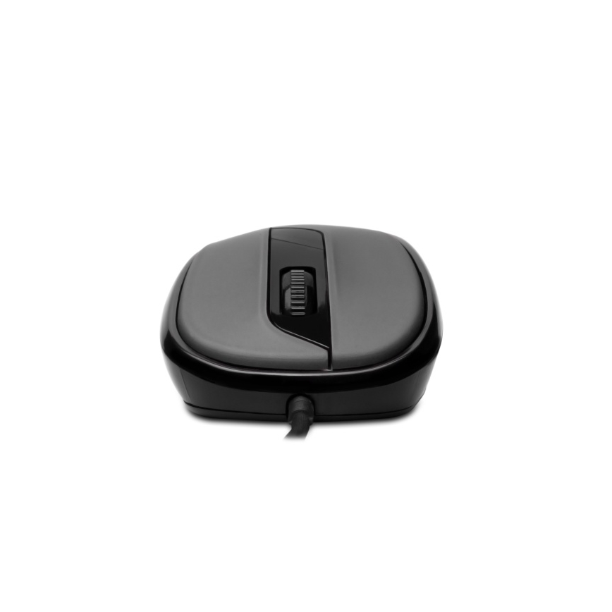 CONNECT IT CMO-1200-GY - Wired mouse 1000 DPI black/grey