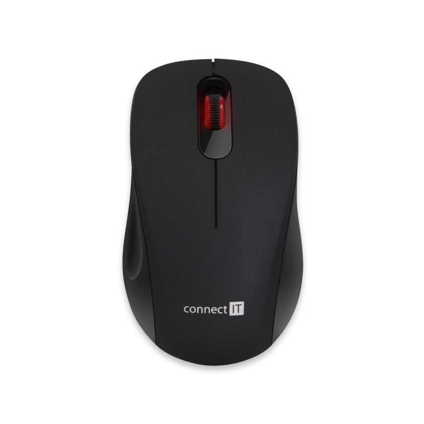 CONNECT IT CMO-2230-BK - Wireless silent mouse MUTE 1200 DPI 1xAA black