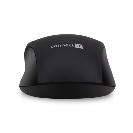 CONNECT IT CMO-2230-BK - Wireless silent mouse MUTE 1200 DPI 1xAA black