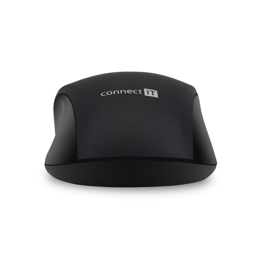CONNECT IT CMO-2230-BK - Wireless silent mouse MUTE 1200 DPI 1xAA black