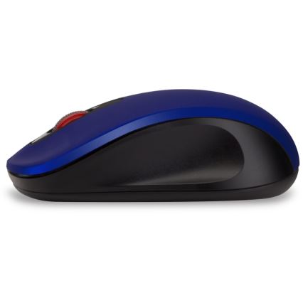 CONNECT IT CMO-2230-BL - Wireless silent mouse MUTE 1200 DPI 1xAA black/blue