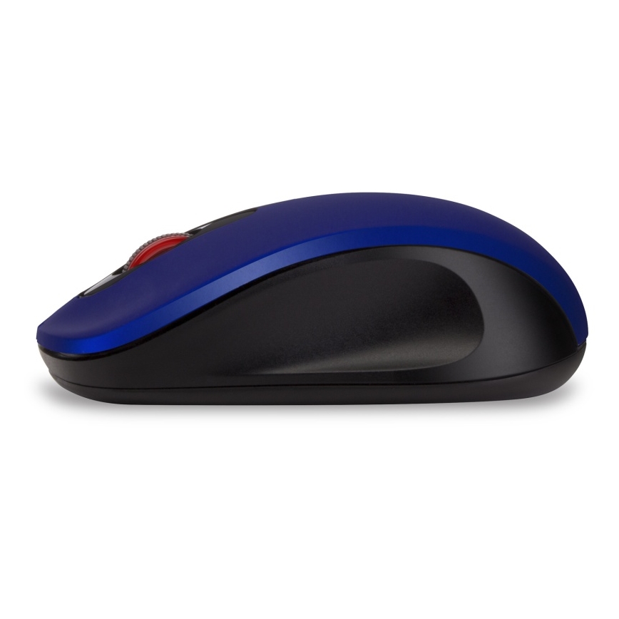 CONNECT IT CMO-2230-BL - Wireless silent mouse MUTE 1200 DPI 1xAA black/blue