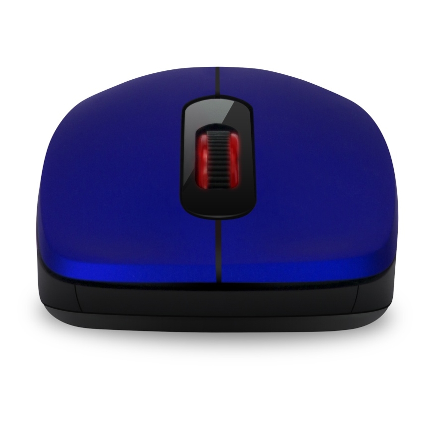 CONNECT IT CMO-2230-BL - Wireless silent mouse MUTE 1200 DPI 1xAA black/blue