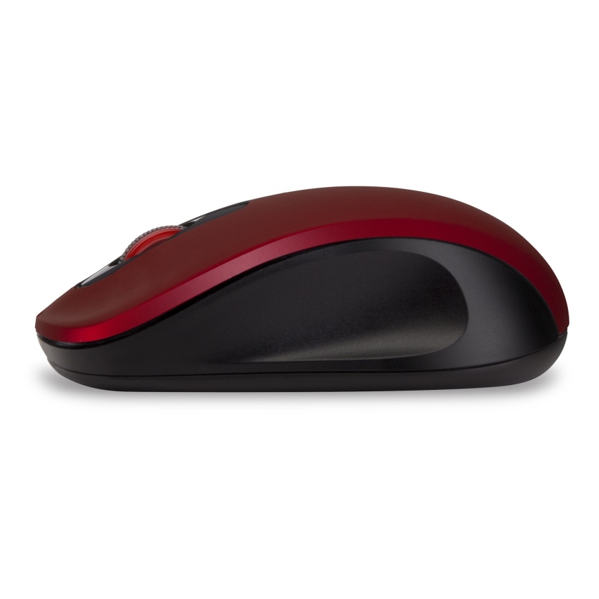 CONNECT IT CMO-2230-RD - Wireless silent mouse MUTE 1200 DPI 1xAA black/red