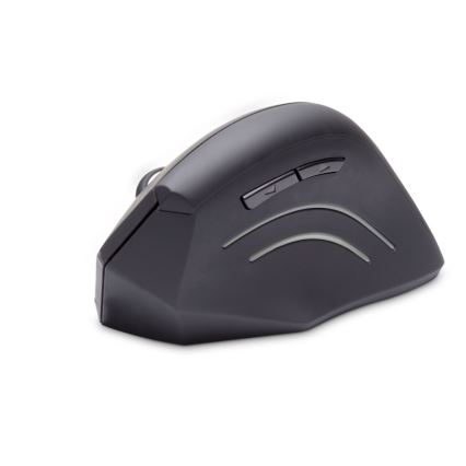 CONNECT IT CMO-2510-BK - Ergonomic Verti Wireless Mouse, 800/1200/1600 DPI, 2x AAA, Black