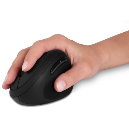 CONNECT IT CMO-2600-BK - Ergonomic Wireless Mouse 800/1200/1600 DPI 1xAA Black