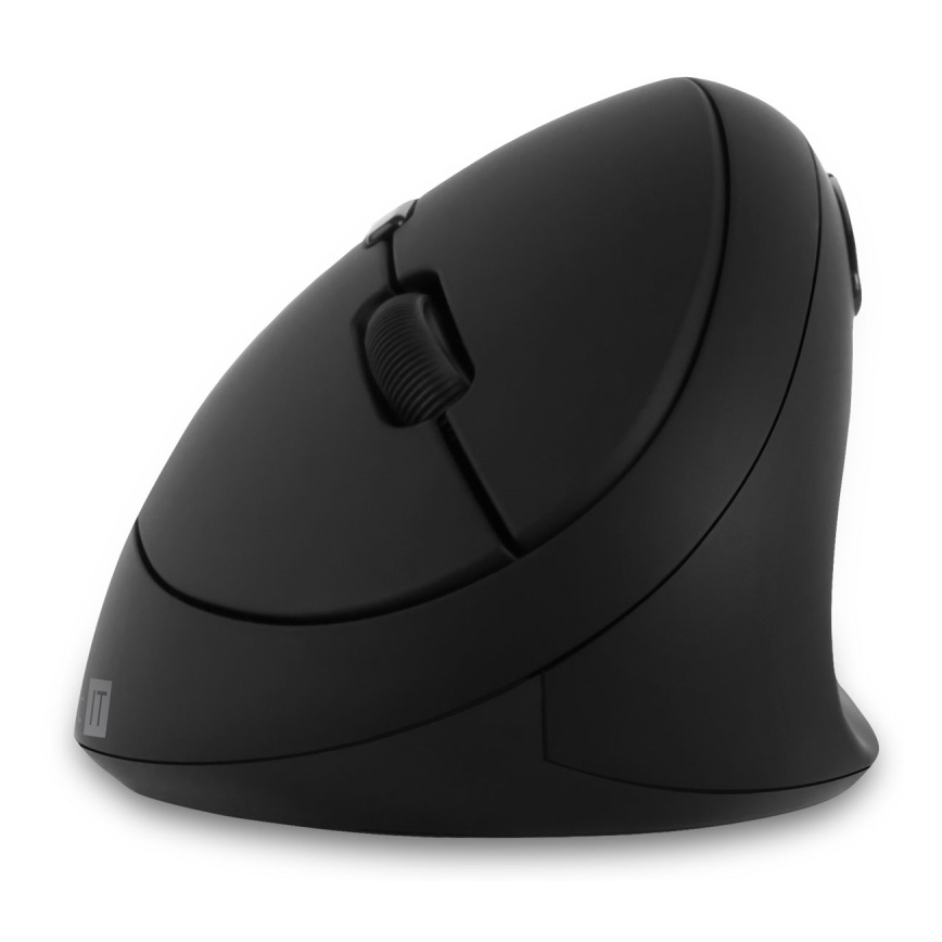 CONNECT IT CMO-2600-BK - Ergonomic Wireless Mouse 800/1200/1600 DPI 1xAA Black