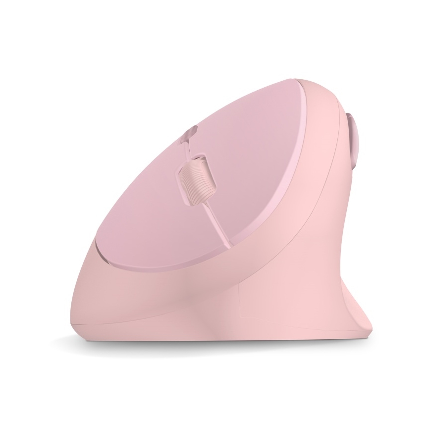 CONNECT IT CMO-2600-PK - Ergonomic Wireless Mouse 800/1200/1600 DPI 1xAA Pink