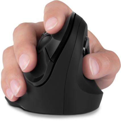 CONNECT IT CMO-2700-BK - Ergonomic wireless mouse 800/1200/1600 DPI 1xAA black