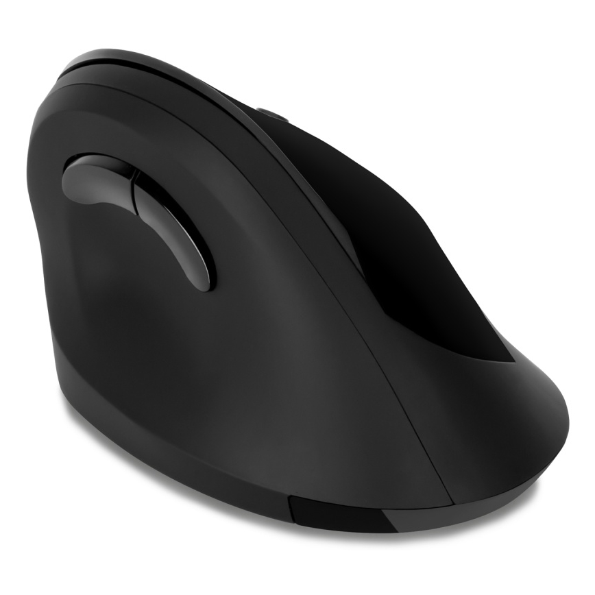 CONNECT IT CMO-2700-BK - Ergonomic wireless mouse 800/1200/1600 DPI 1xAA black