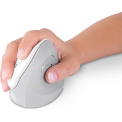 CONNECT IT CMO-2700-WH - Ergonomic wireless mouse 800/1200/1600 DPI 1xAA white